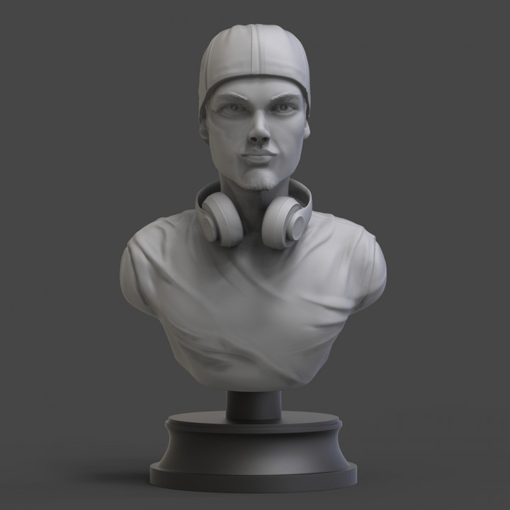 avicii hommage buste Roland von Bismarck Accueil maison jardin articles ménagers ornements ventilateur art bustes sculpture Tim alpiniste 3D print model - Mito3D