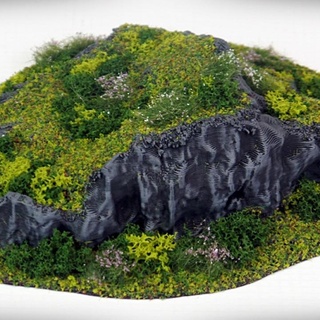 stub outcropping dynamic hills terrain set terrainify Tabletop 3D Printable Terrain Fantasy 40k rpg wargaming warhammer dungeonsanddragons tabletop d&d hill dnd scatter ageofsigmar aos roleplayinggame miniaturewargaming 3d print model - Mito3D
