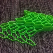 ultimate math geek wallpaper - leveled tessellating chunk newly discovered pentagon education 3d print model - Mito3D