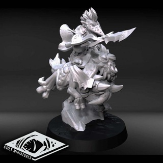 goblin knight boss big ticksaur cult miniatures Tabletop Characters & Creatures Fantasy Universe Store dragons dungeons fantasy giant warhammer miniature age tabletop night d&d sigmar squig gobbo loon 3d print model - Mito3D
