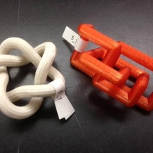 kafes yapısındaki 5 1 knot eğitim 3dhubs3spacejmuknotknotsmath 3d print model - Mito3D