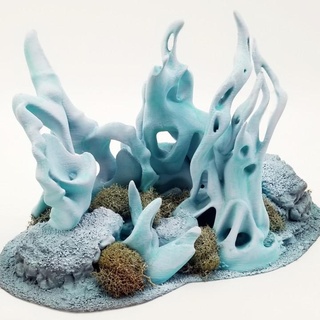 stub outcropping cluster b ghost stones terrain set terrainify Tabletop 3D Printable Terrain Fantasy Sci-Fi 40k miniatures rpg wargaming warhammer dungeonsanddragons tabletop d&d dnd scenery scatter ageofsigmar aos roleplayinggame terrainifytv 3d print model - Mito3D