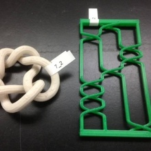 braid representation knot 7 2 education 3dhubs3spacejmuknotknotsmath 3d print model - Mito3D