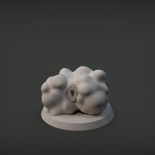 cielo cofre imp3dsion mesa caracteres criaturas fantasía universo 3D imprimible terreno nube juego tesoro simbólico d dnd npc objeto nublado 3d print model - Mito3D