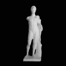 statue roman hero hermitage museum st petersburg scan 3d print model - Mito3D