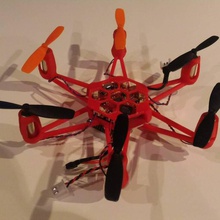 hexacopter drone gadgets elettronica 3dprint 3d print model - Mito3D