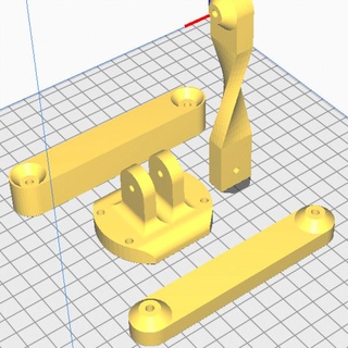 flexible brazo multi propósito robusto autómata artilugio electrónica bricolaje diy 3d print model - Mito3D