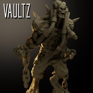 deforme iğrenme Vaultz minyatürler masaüstü karakterler yaratıklar fantezi Evren mağaza yaratık canavar rpg zombi minyatür 3d print model - Mito3D