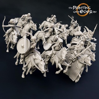 modular ridermercia riders - presupported printing goes ever Tabletop Characters & Creatures Fantasy Universe Store accessory fantasy fighter head knight mini viking wargaming warhammer warrior weapon customizable horse miniature lotr base norse tabletop cavalry rider pieces customizer 28mm dnd bits configure mounted cloak frostgrave skirmish personalize 5e norman pre-supported saxon 3d print model - Mito3D