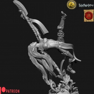 Sylvan elfler Kılıç Dansçısı 5 holominyatürler masaüstü karakterler yaratıklar fantezi Evren mağaza elf Odun Elf dnd Zindanlar Ejderhalar 9thage Woodelf Sylvanelf 3d print model - Mito3D