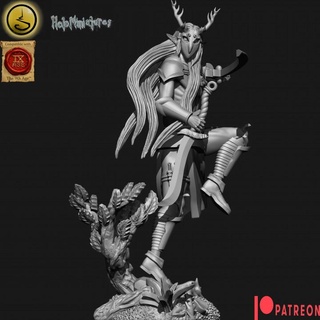 Sylvan elfler Kılıç Dansçısı 7 holominyatürler masaüstü karakterler yaratıklar fantezi Evren mağaza elf Odun Elf dnd Zindanlar Ejderhalar 9thage Woodelf Sylvanelf 3d print model - Mito3D