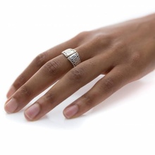 voronoi anillo joyería 3d print model - Mito3D