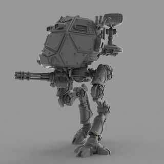 walker protector builder kit mcguild Tabletop Characters & Creatures Sci-Fi Universe Vehicles Machines Store 40k guard machine miniatures robot star wargaming warhammer miniature imperial mecha scifi wars mech sentinel tabletop atat 28mm krieg presuppored 3d print model - Mito3D