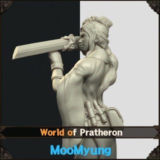 moo-myung world pratheron Tabletop Characters & Creatures Store characters fantasy miniature boardgame tabletop diorama wargame wop 3d print model - Mito3D