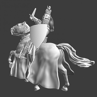 robert bruce king valdemar great ver 2 northern crusades miniatures Tabletop Characters & Creatures Historical Universe Store battle helmet medieval wargaming horse scottish warfare tabletop denmark cavalry mounted civil outlaw crested 3d print model - Mito3D