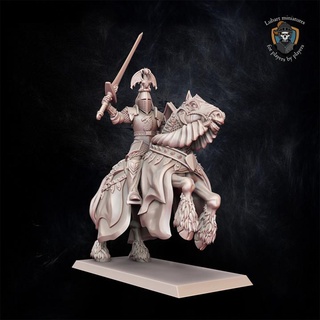 kingdom equitaine duke lubart miniatures Tabletop Characters & Creatures Fantasy Universe characters fantasy warhammer sla age wargame 9th warhammerfantasy whfb theninthage ninthage ninth kingdomofequitaine t9a lubartminiatures koe 3d print model - Mito3D