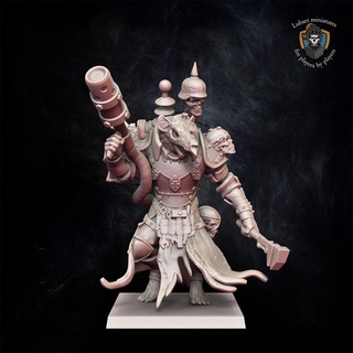 rakachit machinist lubart miniatures Tabletop Characters & Creatures Fantasy Universe characters fantasy warhammer sla age wargame 9th warhammerfantasy whfb theninthage ninthage ninth t9a lubartminiatures tvs theverminswarm 3d print model - Mito3D