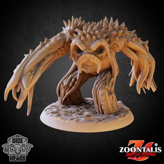 shambling mound pre-supported included dice heads Tabletop Characters & Creatures Fantasy Universe d&d dnd presupported shamblingmound 3d print model - Mito3D