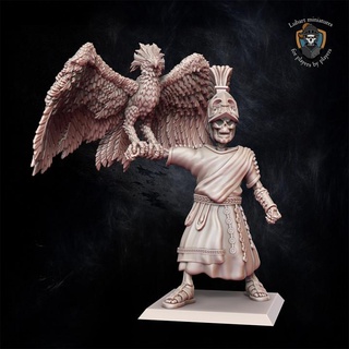 greek tomb architect lubart miniatures Tabletop Characters & Creatures Fantasy Universe characters fantasy warhammer sla age wargame 9th ud warhammerfantasy whfb tombkings theninthage ninthage ninth t9a lubartminiatures undyingdynasties 3d print model - Mito3D