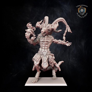 vermin daemon lubart miniatures Tabletop Characters & Creatures Fantasy Universe characters fantasy warhammer sla age wargame 9th warhammerfantasy whfb theninthage ninthage ninth t9a lubartminiatures tvs theverminswarm 3d print model - Mito3D