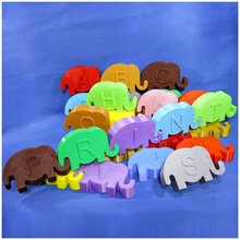 liaison l'éléphant lettres jouets jeux toyletters 3d print model - Mito3D