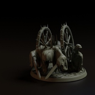 kolutvara realsteone miniatures Tabletop Characters & Creatures Fantasy Universe Store warhammer wheels dnd nighthaunt proxy 3d print model - Mito3D