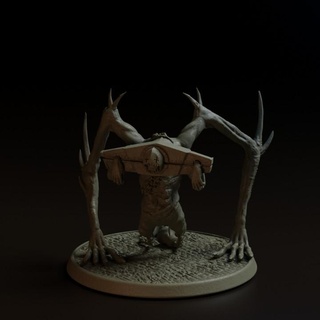 pillory realsteone miniatures Store Tabletop 3D Printable Terrain Fantasy warhammer torture dnd stockade punisment 3d print model - Mito3D