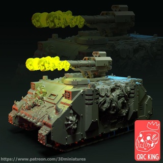 Untote Panzer Ork König Studio Geschäft 40k bewachen Transport Kriegshammer Tod Nashorn Todeswache 3d print model - Mito3D