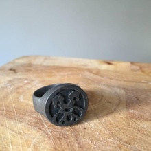 ashehall anel sinete jóias selo 3d print model - Mito3D