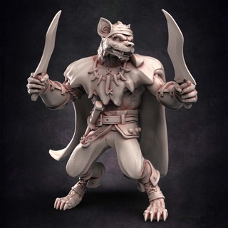 pirate gnoll scoundrel 3 red clay collectibles  Tabletop Tabletop Characters & Creatures Fantasy Universe Tabletop Tabletop Characters & Creatures free boat dog pirate rpg ship dnd gnoll  3d print model - Mito3D