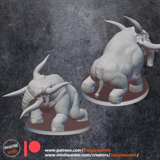 wp elettricità immaginare minis tavolo personaggi creature fantasia universo rpg miniatura elefante dnd esploratore ttrpg 5e dnd5e draenei 3d print model - Mito3D