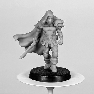 ombra combattente martin Wyatt tavolo personaggi creature fantasia universo draghi dungeon gioco giochi mini rpg miniatura dnd 3d print model - Mito3D