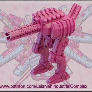 lic - hollander lelanian industrial complex Tabletop Characters & Creatures Sci-Fi Universe Vehicles Machines game games robot table wargames wargaming boardgames mech tabletop wargame 6mm mechs baordgame mecvhs 3d print model - Mito3D