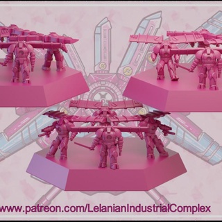 lic - kage lelanian industrial complex Tabletop Characters & Creatures Sci-Fi Universe Vehicles Machines game games table wargames wargaming boardgames mech boardgame tabletop robots wargame 6mm mechs robor 3d print model - Mito3D