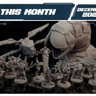 cyber forge - december 21 release titan miniatures Tabletop Characters & Creatures Sci-Fi Universe Vehicles Machines Store 3d print model - Mito3D