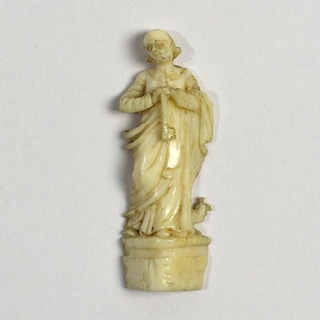 figure st peter hunt museum Education History Home & Garden Homeware Ornaments carving sculpture relief ireland apostle ivory limerick st-peter hunt-museum limerick3d europeana religious-art art-of-reading-in-the-middle-ages 3d print model - Mito3D