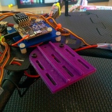 talon v1 quadcopter acessório montagem placa gadgets aparelhos eletrônicos 3d print model - Mito3D