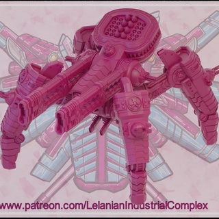 lic - ultimate spider-titan lelanian industrial complex Tabletop Characters & Creatures Sci-Fi Universe Vehicles Machines game games robot table tank vehicle wargames wargaming boardgames boardgame tabletop vehicles tanks wargame titan 28mm titans 3d print model - Mito3D