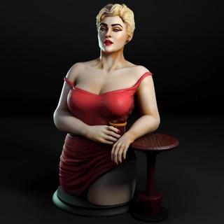 stefania ferrario fallimento torrida minis fan arte busti gratuito modello super più taglia 3d print model - Mito3D