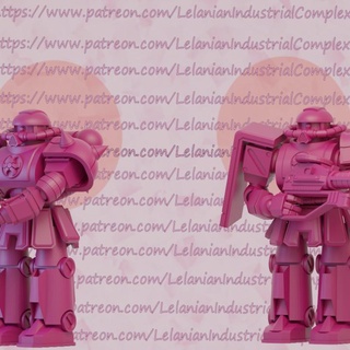 lic zaku infantería marina lelania industrial complejo mesa caracteres criaturas Sci Fi universo juego juegos robot tanque vehículo guerra vehiculos tanques 28mm 3d print model - Mito3D