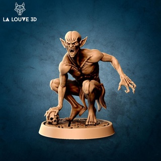 strigoi 2 la louve 3d Tabletop Characters & Creatures Fantasy Universe Store creature monster vampire miniature 3dprint minis dnd humanoid 32mm tabletopgames presupported 3d print model - Mito3D