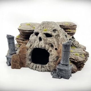 santuario desolazione terrainify tavolo 3D stampabile terreno fantasia 40k miniature rpg cranio tempio wargaming warhammer Dungeons and Dragons d dnd scenario giochi ruolo spargere ageofsigmar aos landifytv 3d print model - Mito3D