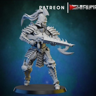 dark elda 3 cabal 1 support ready ghamak Tabletop Characters & Creatures Sci-Fi Universe Store 40k warhammer miniature hammer wargame dnd wk 40000 sci-fy 3d print model - Mito3D