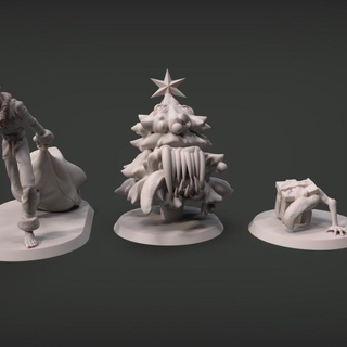 holidays collection imp3dsion Home & Garden Festivities Christmas Tabletop Characters Creatures Fantasy Universe Store christmas demon monster rpg tree winter pack navidad creatures d&d dnd tabletopgames mimic criaturas colecci n fiestas criaturashidden colletion 3d print model - Mito3D