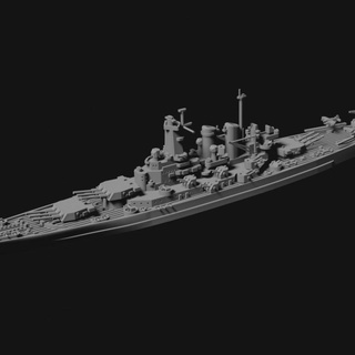 north carolina class battleship lee mccoll Tabletop Characters & Creatures Historical Universe Vehicles Machines Store boat ship warship usn 3d print model - Mito3D