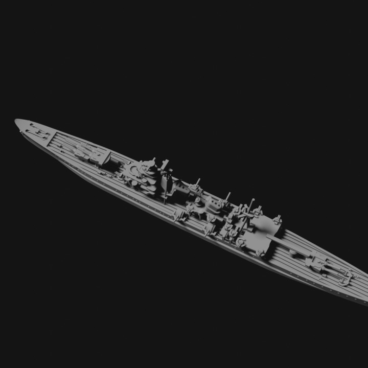 aoba classe cruzador Lee mccoll tampo mesa personagens criaturas histórico universo veículos maquinas loja japonês navio ww2 imperial guerra 3D print model - Mito3D