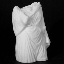 fragmento sexo feminino estátua museu hermitage petersburgo scan 3d print model - Mito3D