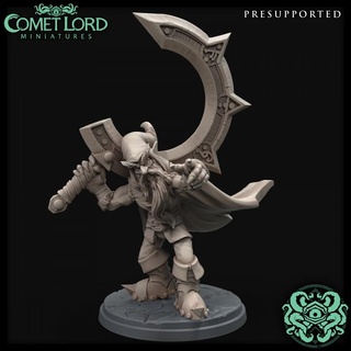 crimson cap comet lord miniatures Tabletop Characters & Creatures Fantasy Universe Store dragons dungeons goblin monster small gnome d&d dnd fey dnd5e 3d print model - Mito3D