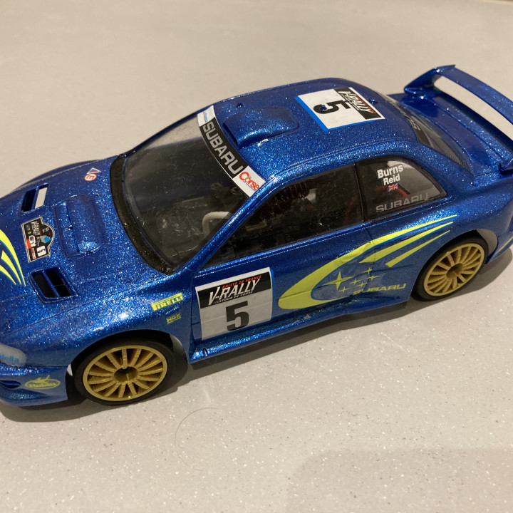 tamiya 99 subaru wrx rally 1 24 kyosho mini-z conversion tommy RC Cars 3D print model - Mito3D