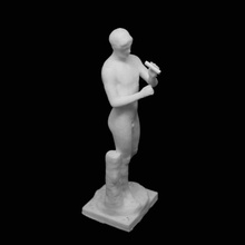 youth playing flute hermitage museum st petersburg scan 3d print model - Mito3D